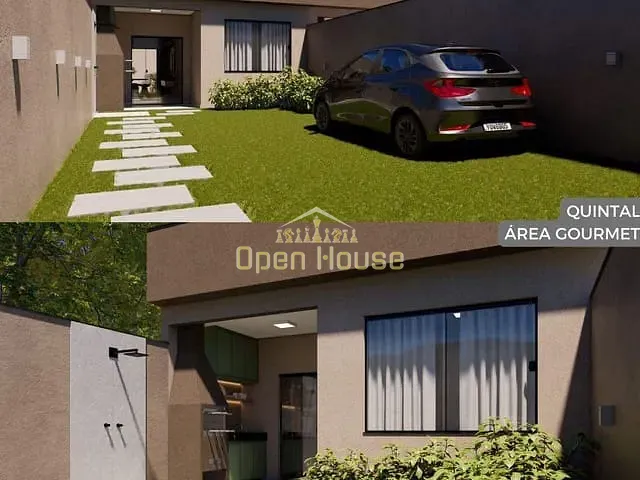Casa com 150m² 2 quartos e 2 banheiros, à venda, no bairro Arvoredo em Pinheiral