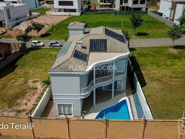 Casa com 450m² 4 quartos e 8 banheiros, à venda ou para alugar, no bairro Condomínio Alphaville Nova Esplanada I em Votorantim