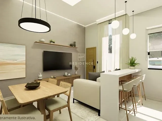 Casa com 125m² 2 quartos e 2 banheiros, à venda, no bairro Arvoredo em Pinheiral