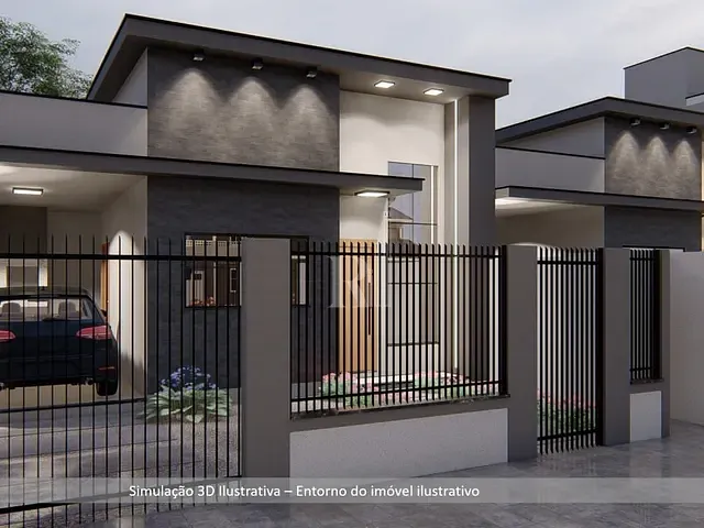 Casa 2 quartos e 1 banheiro, à venda, no bairro Potal do vale em Canelinha
