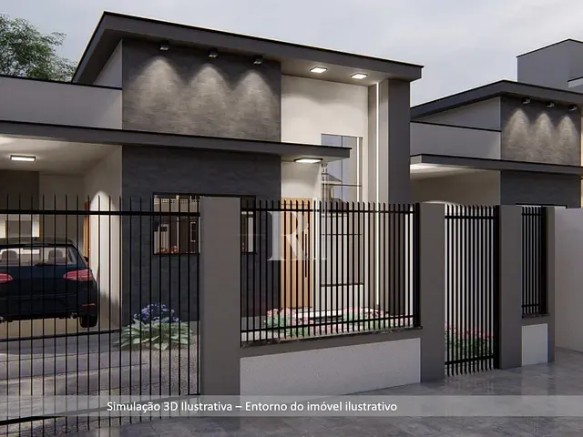 Casa 2 quartos e 1 banheiro, à venda, no bairro Potal do vale em Canelinha