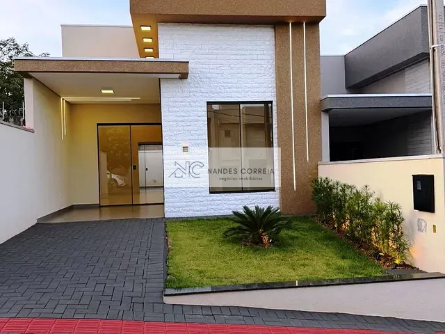 Casa 3 quartos e 2 banheiros, à venda, no bairro Jardim Ecoville I em Cambé
