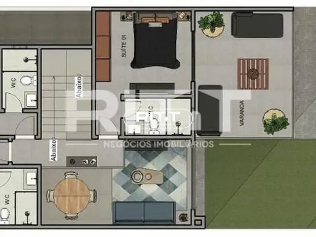 Casa com 208m² 3 quartos e 1 banheiro, à venda, no bairro São Bento em Paulínia
