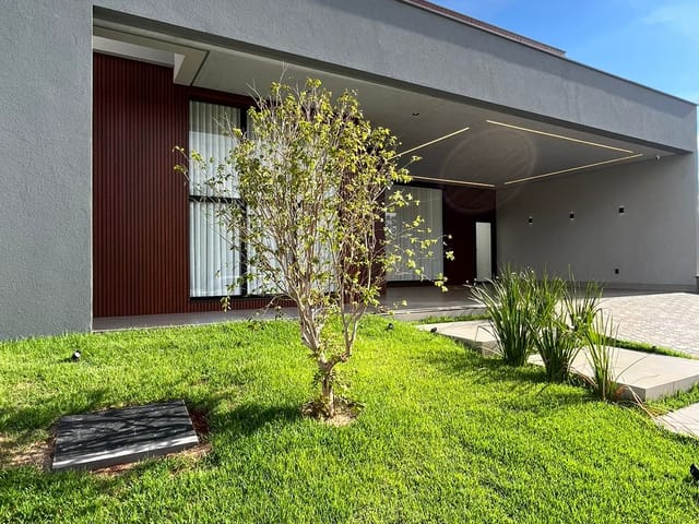 Foto do Casa - Casa moderna à venda, Condomínio Vale das Araras, Rio Verde, GO | ApêHouse | Imobi