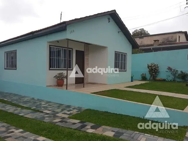 Casa 3 quartos e 2 banheiros, à venda, no bairro Nova Rússia em Ponta Grossa