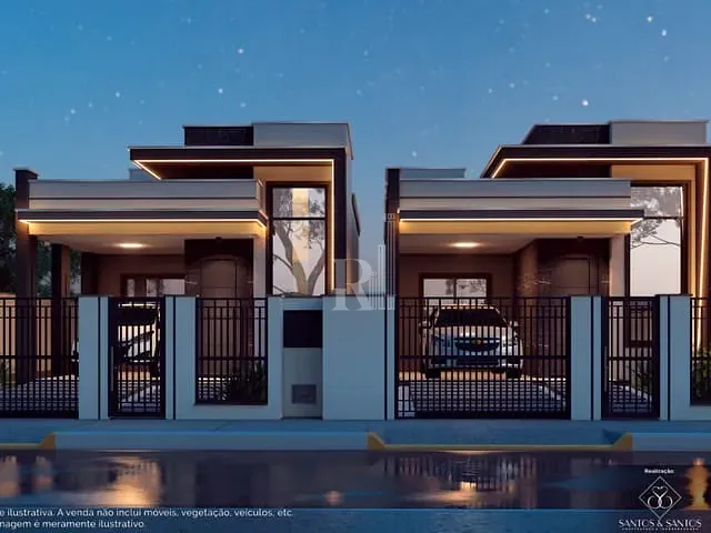 Casa com 79m² 2 quartos e 1 banheiro, à venda, no bairro Areias em Tijucas