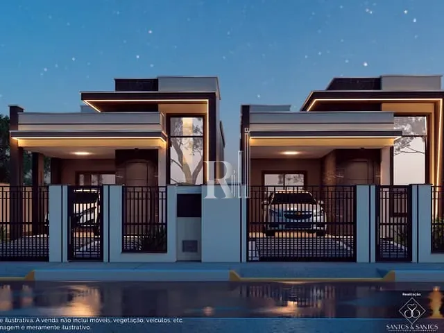 Casa com 79m² 2 quartos e 1 banheiro, à venda, no bairro Areias em Tijucas