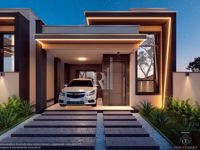Casa com 79m² 2 quartos e 1 banheiro, à venda, no bairro Areias em Tijucas