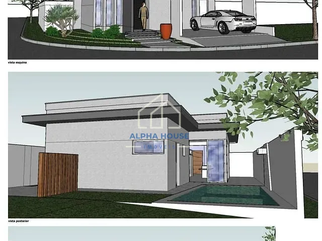 Casa com 275m² 3 quartos e 2 banheiros, à venda, no bairro Loteamento Residencial Barão de Tremembé em Tremembé