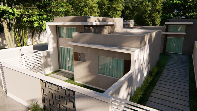 Casa com 80m² 2 quartos e 2 banheiros, à venda, no bairro Loteamento Extensão do Serramar em Rio das Ostras