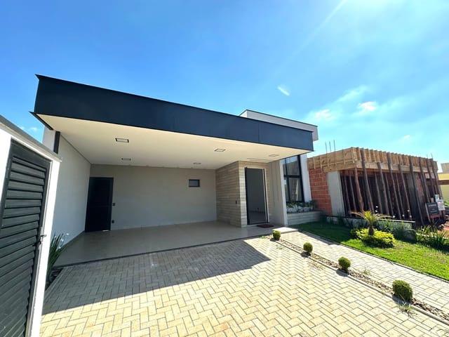 Foto do Casa - Casa nova à venda, com 03 suítes e piscina, localizada noPortal Ville Jardim Europa, Boituva, SP, documentada para financiamento | Almeida e Holtz Imóveis