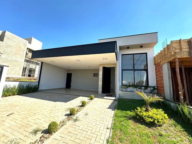 Foto do Casa - Casa nova à venda, com 03 suítes e piscina, localizada noPortal Ville Jardim Europa, Boituva, SP, documentada para financiamento | Almeida e Holtz Imóveis