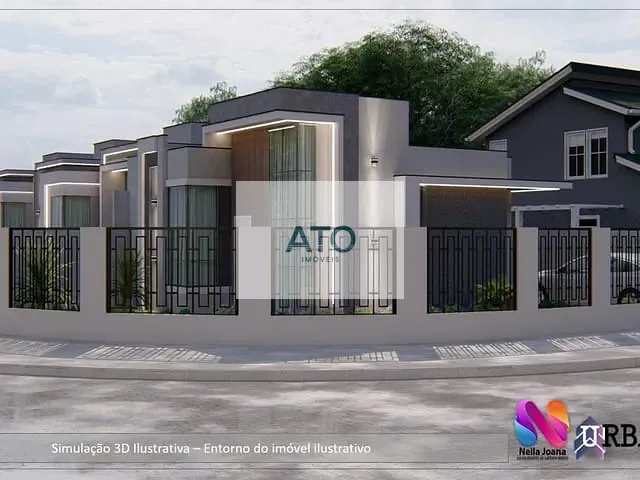 Casa 2 quartos e 1 banheiro, à venda, no bairro moura em Canelinha