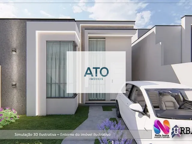 Casa 2 quartos e 1 banheiro, à venda, no bairro moura em Canelinha