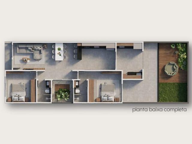 Casa 2 quartos e 2 banheiros, à venda, no bairro Reserva dos Ypês III em Tatuí