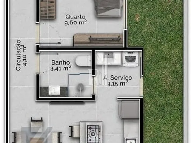 Casa com 90m² 2 quartos e 2 banheiros, à venda, no bairro Areias em Tijucas