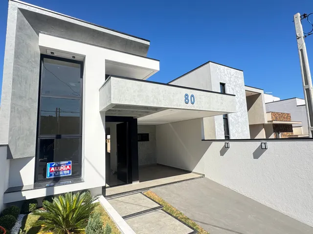 Casa 3 quartos e 2 banheiros, para alugar, no bairro Reserva dos Ypês II em Tatuí