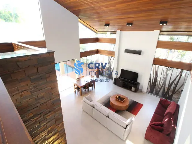 Casa com 510m² 5 quartos e 6 banheiros, à venda, no bairro Sun Lake Residence em Londrina