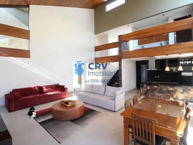 Casa com 510m² 5 quartos e 6 banheiros, à venda, no bairro Sun Lake Residence em Londrina