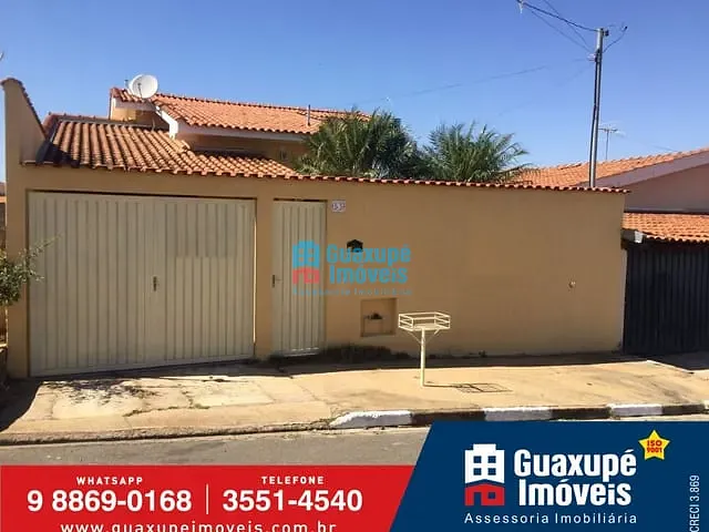 Casa com 140m² 3 quartos e 1 banheiro, à venda, no bairro Residencial Aroeira II em GUAXUPÉ