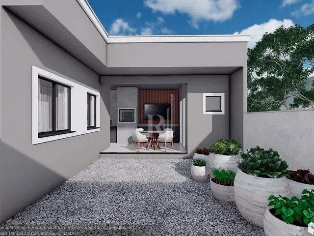 Casa com 180m² 3 quartos e 3 banheiros, à venda, no bairro Areias em Tijucas