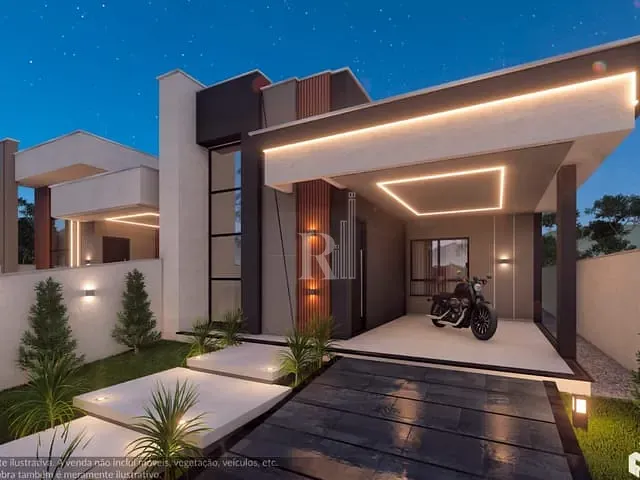 Casa com 180m² 3 quartos e 3 banheiros, à venda, no bairro Areias em Tijucas