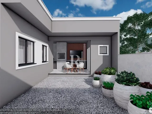 Casa com 180m² 3 quartos e 3 banheiros, à venda, no bairro Areias em Tijucas