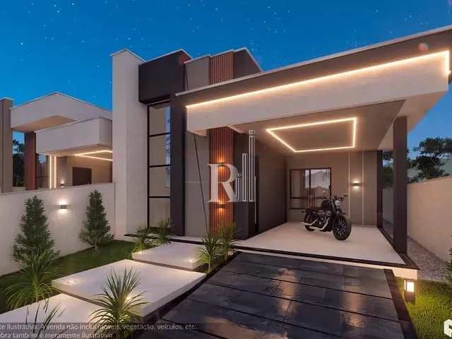 Casa com 180m² 3 quartos e 3 banheiros, à venda, no bairro Areias em Tijucas