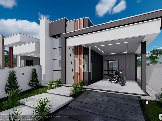 Casa com 180m² 3 quartos e 3 banheiros, à venda, no bairro Areias em Tijucas