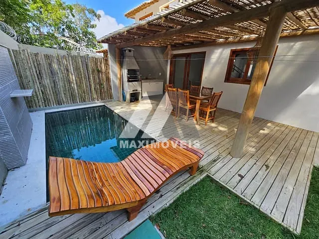 Casa 3 quartos e 3 banheiros, para alugar, no bairro Arraial D'ajuda em Arraial D'Ajuda