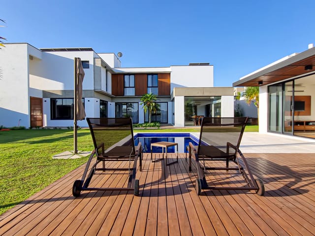 Foto do Casa - Sobrado em 2 Lotes | À Venda |  Alphaville Nova Esplanada 3 | 4 dormitórios (3 suítes) | 436 m² | Plus Negócios Imobiliários