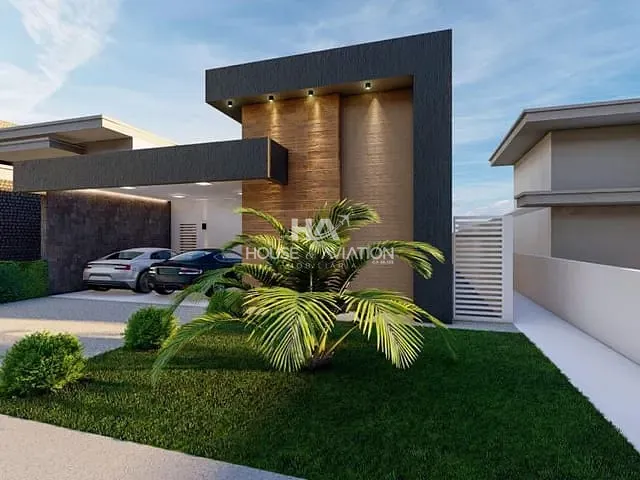 Casa com 300m² 4 quartos e 4 banheiros, à venda, no bairro Condômino Jardim Veneza em Senador Canedo