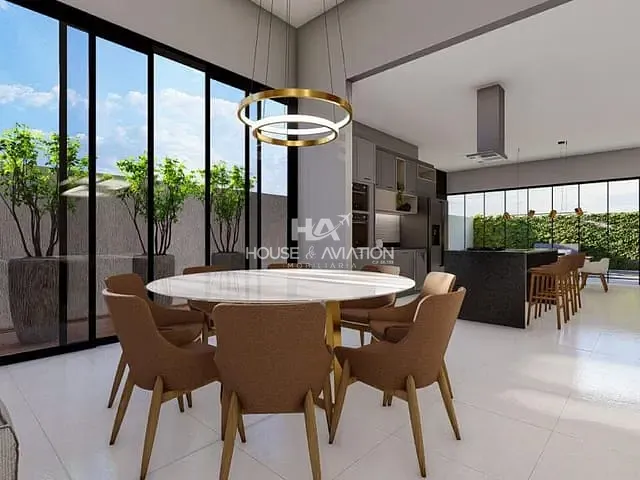 Casa com 300m² 4 quartos e 4 banheiros, à venda, no bairro Condômino Jardim Veneza em Senador Canedo