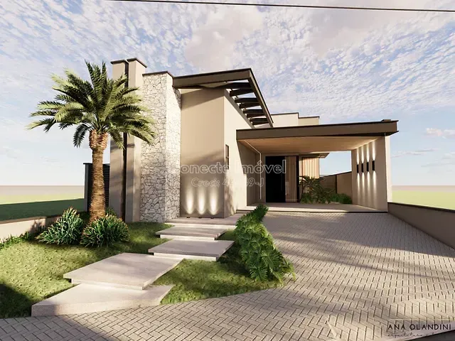 Casa com 435m² 3 quartos e 5 banheiros, à venda, no bairro Residencial Flor D'Aldeia em Holambra