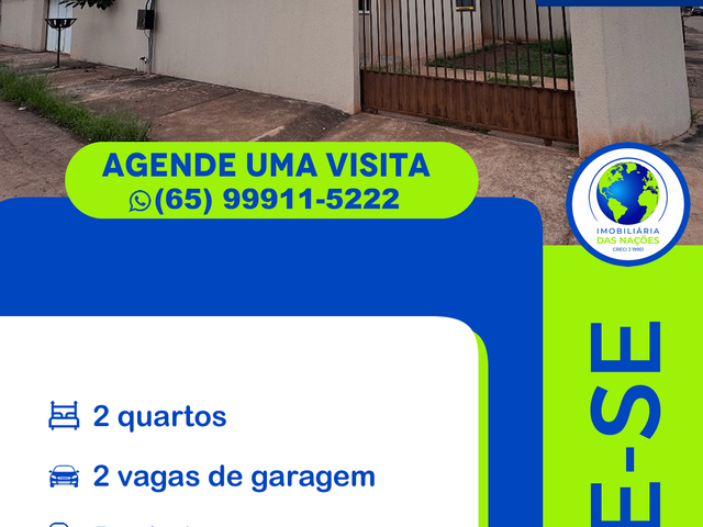 Casa com 180m² 2 quartos e 1 banheiro, à venda, no bairro Canelas em Várzea Grande
