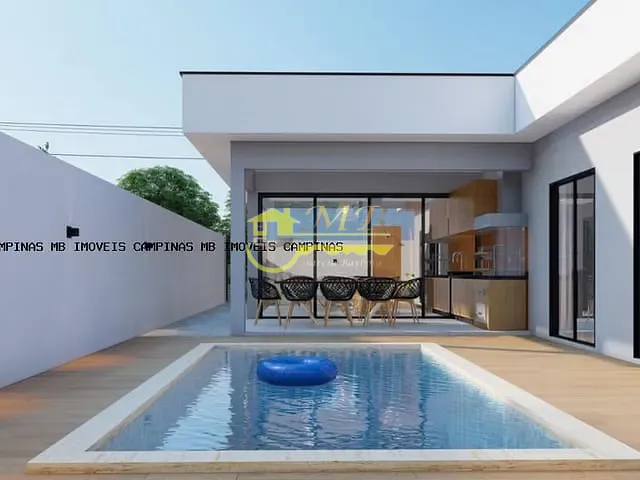 Casa com 300m² 3 quartos e 3 banheiros, à venda, no bairro Jardim Pari em Paulínia