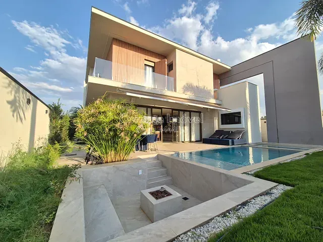 Casa 3 quartos e 5 banheiros, à venda, no bairro Condomínio Residencial Lago da Barra em Jaguariúna