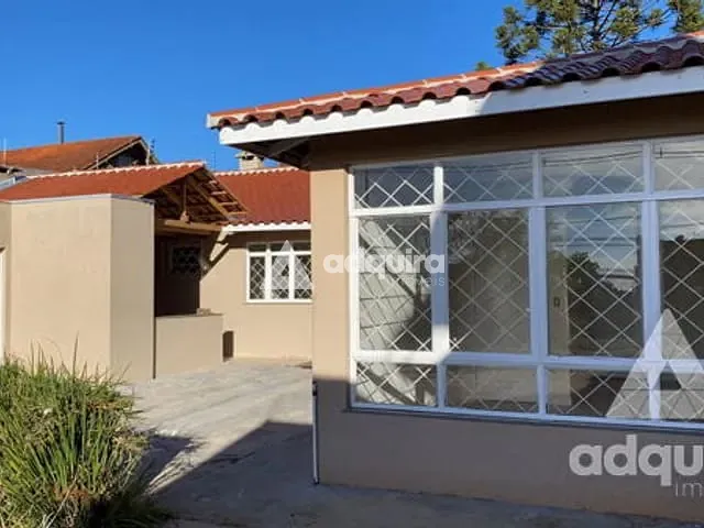 Casa 3 quartos e 2 banheiros, à venda ou para alugar, no bairro Jardim Carvalho em Ponta Grossa