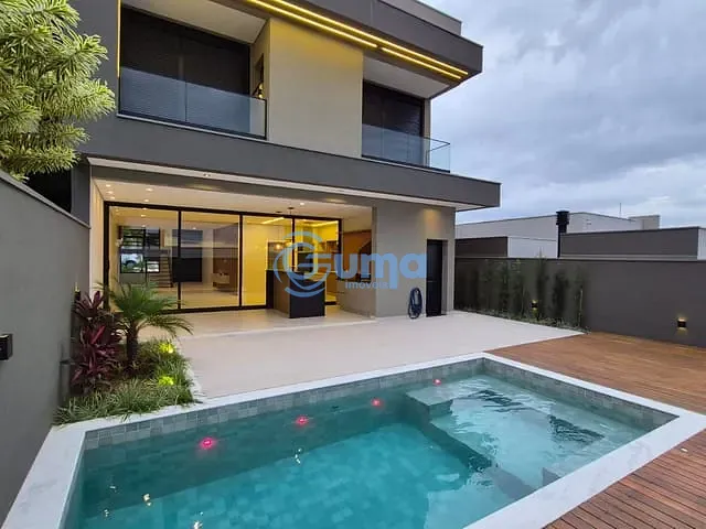 Casa com 300m² 3 quartos e 5 banheiros, à venda, no bairro Condomínio Residencial Euroville II em Bragança Paulista