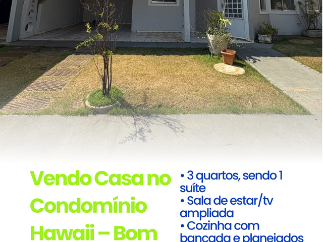 Foto do Casa - Vendo Casa no Condomínio Hawaii – Bom Clima | Imobiliária das Nações
