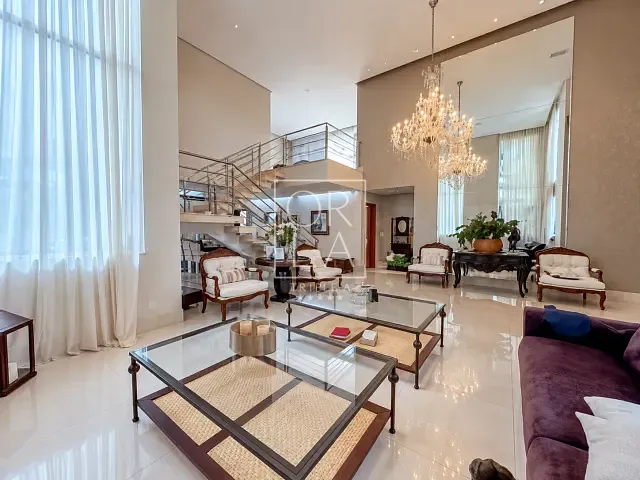 Casa com 1305m² 5 quartos e 6 banheiros, à venda, no bairro Residencial Aldeia do Vale em Goiânia
