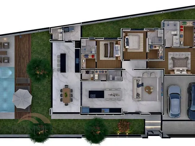 Casa com 455m² 3 quartos e 3 banheiros, à venda, no bairro Vila Ipanema em Ipatinga