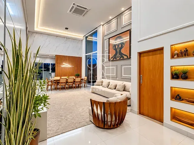 Casa com 390m² 3 quartos e 5 banheiros, à venda, no bairro Jardins em Senador Canedo