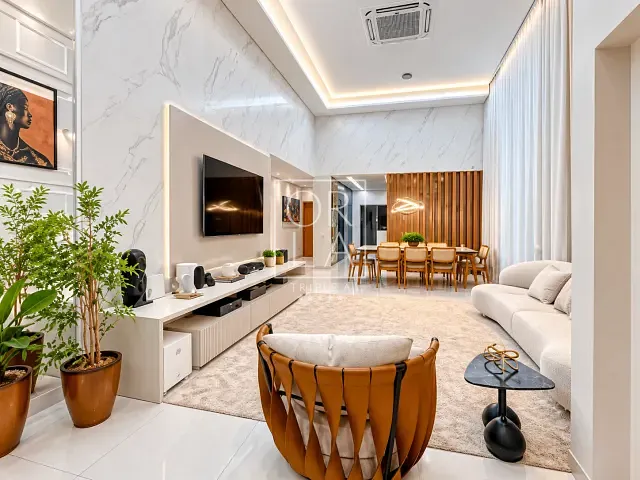 Casa com 390m² 3 quartos e 5 banheiros, à venda, no bairro Jardins em Senador Canedo