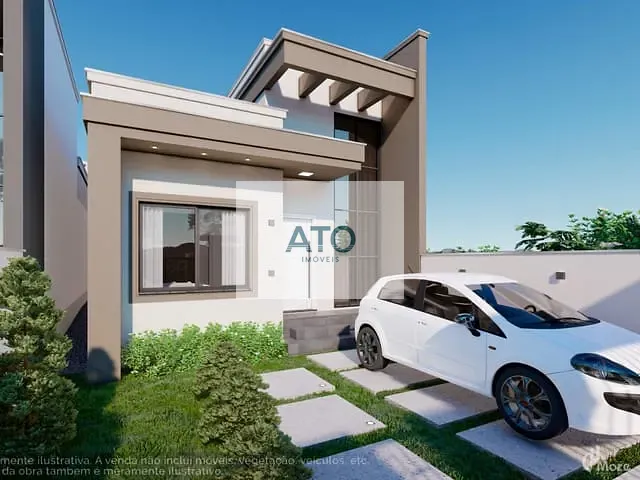 Casa com 120m² 2 quartos e 2 banheiros, à venda, no bairro Joaia em Tijucas