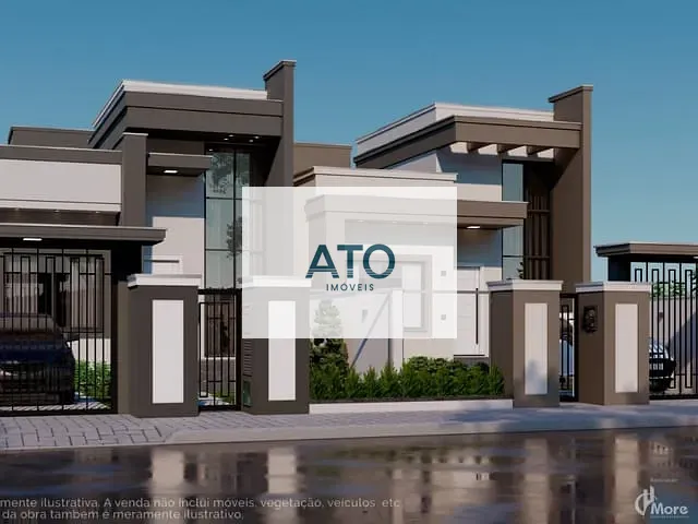 Casa com 120m² 2 quartos e 2 banheiros, à venda, no bairro Joaia em Tijucas