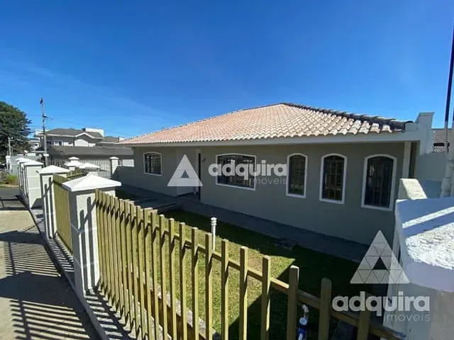 Casa com 344m² 4 quartos e 3 banheiros, à venda, no bairro Nova Rússia em Ponta Grossa