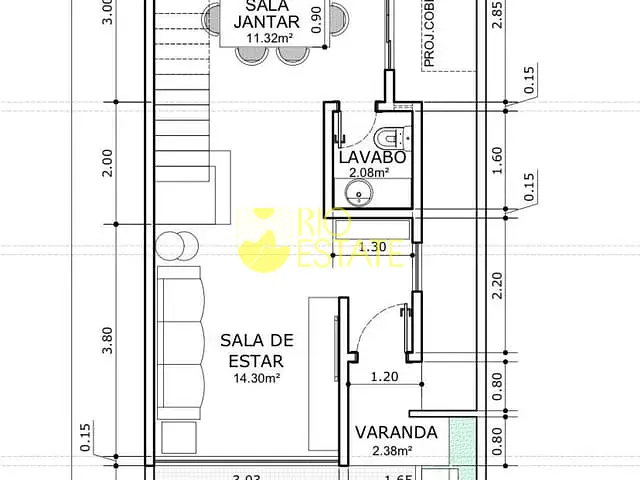 Casa com 197m² 3 quartos e 3 banheiros, à venda, no bairro Jardim Belvedere em Volta Redonda