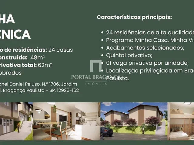 Lançamento disponível, no bairro Vila São Caetano em Bragança Paulista