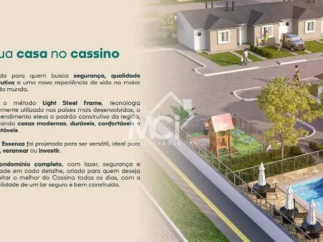 Casa 2 quartos e 1 banheiro, à venda, no bairro Cassino em Rio Grande
